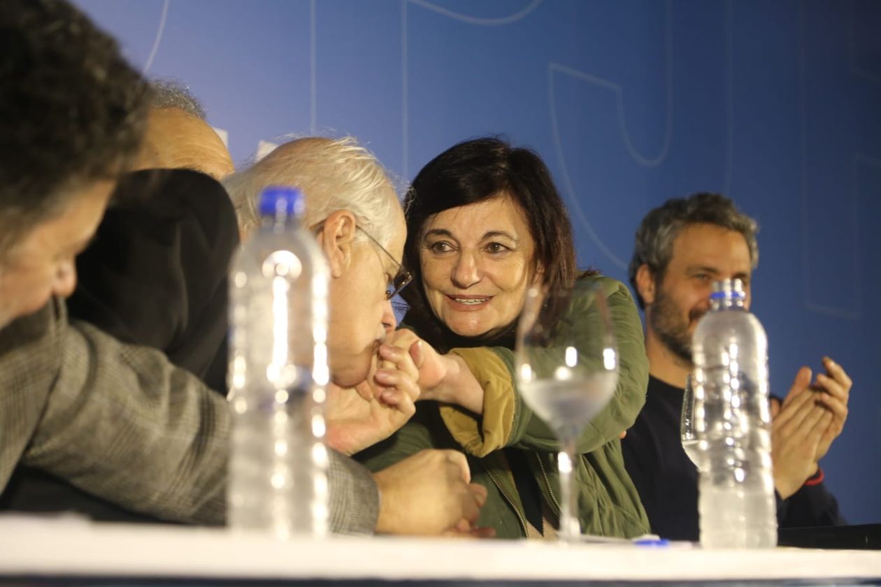 Jorge Taiana y Kelly Olmos.&nbsp;