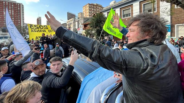 milei relanzo la campana en el conurbano y busca robar votos de jxc