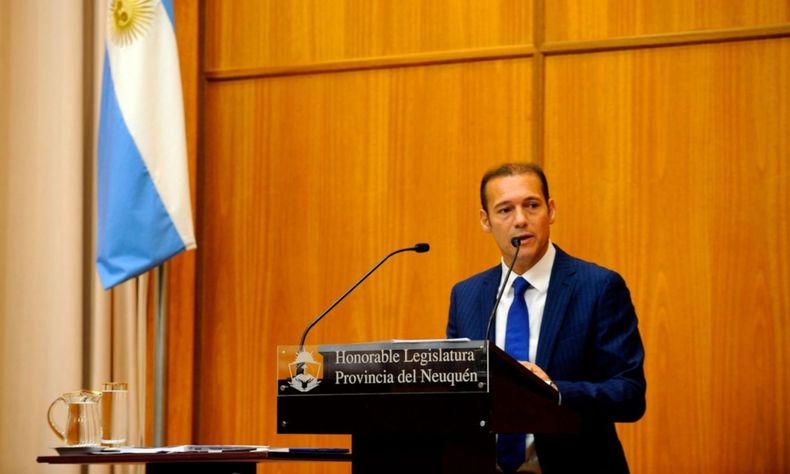 Omar Gutiérrez Legislatura de Neuquén