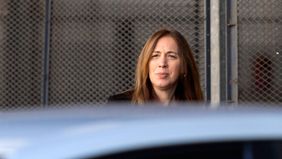 Vidal pasó por Rosario con discurso antinarco de la mano de Angelini