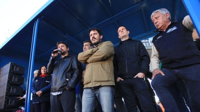 grabois, a los gritos contra el gobierno: estan dormidos, en un cumple