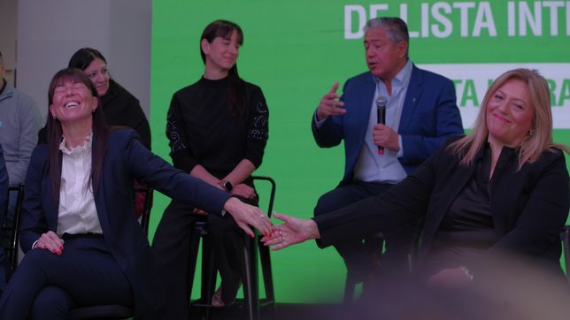 Julieta Corroza y Karina Maureira, las principales candidatas del oficialismo en Neuquén.&nbsp;