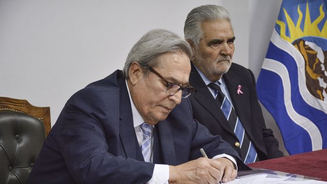 Daniel Mariani, reicorporado como presidente del Tribunal Superior de Justicia de Santa Cruz.