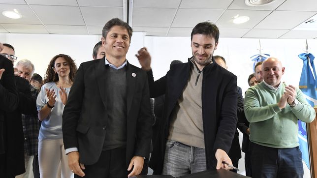 Axel Kicillof e Ignacio Torres, más que una foto