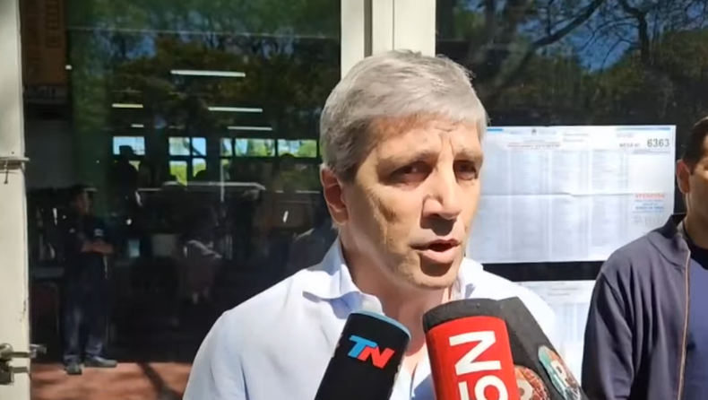 Captura de la transmisión de C5N. Captura de la transmisión de C5N.