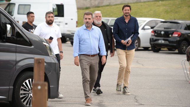 Cristian Ritondo junto a Martín Yeza.