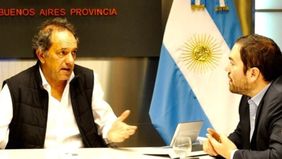 Scioli apuntala al camporista que busca destronar a Andreotti