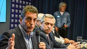 Hiperalineado, Massa pidió por primera vez el voto para CFK