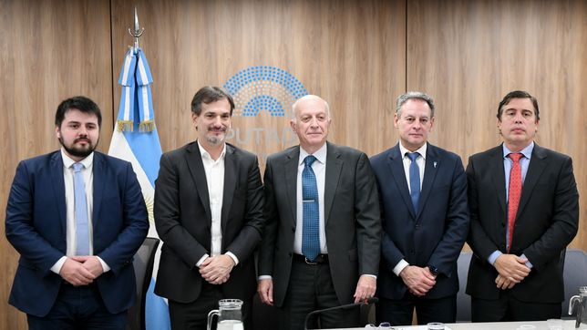 Eduardo Casal, en Diputados, donde tuvo relamos a Javier Milei. Eduardo Casal, en Diputados, donde tuvo relamos a Javier Milei.