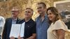 Martín Llaryora, Myrian Prunotto y Gustavo Brandán peinan el territorio del Gran Córdoba.