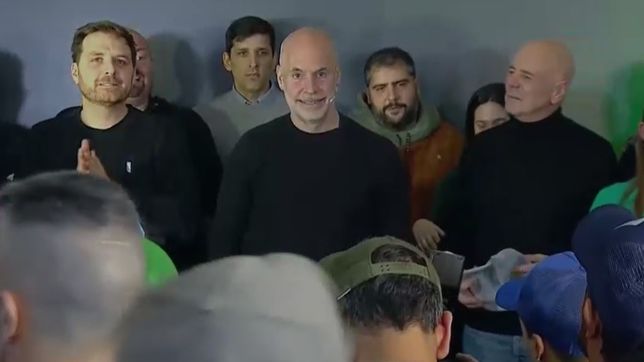 larreta, cuarto en la ciudad: volvi y aca estamos