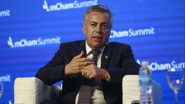 cornejo atiza el fuego: no hay que descartar que el candidato no sea macri