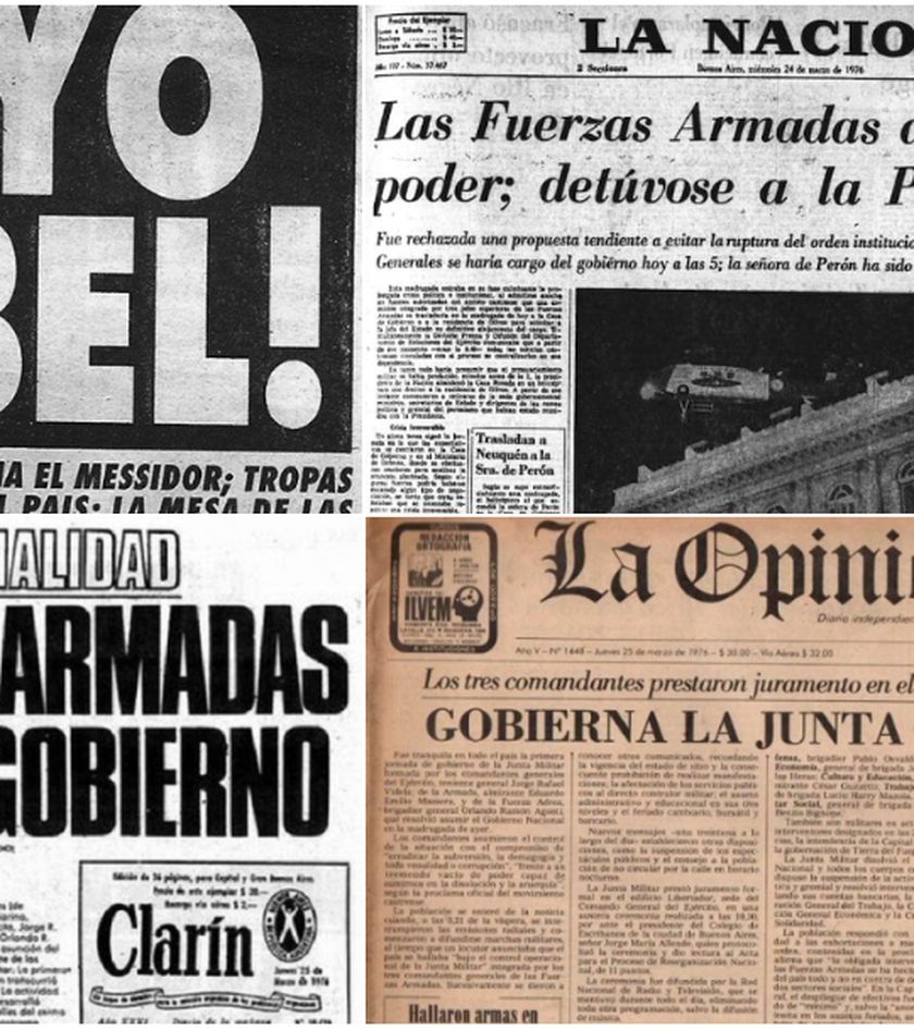 El golpe del 76 y el inicio de la dictadura, según los diarios porteños.