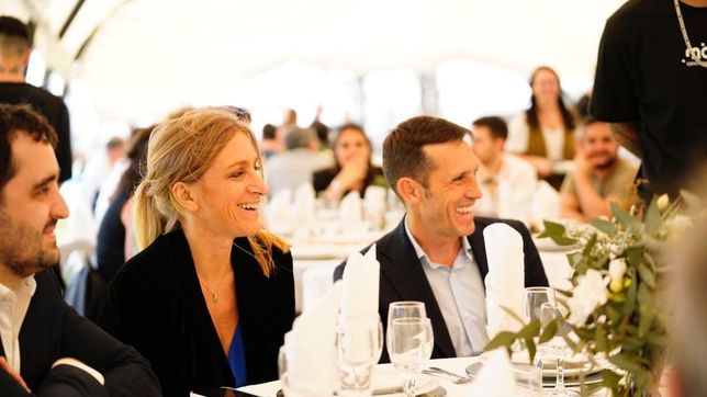 Pablo Corsalini, intendente de Pérez, fue el anfitrión. La diputada Florencia Carignano, de La Cámpora, representó a su tibu en el encuentro del PJ Santa Fe.&nbsp;