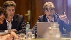 Santiago Bausili y Toto Caputo (Foto: NA)