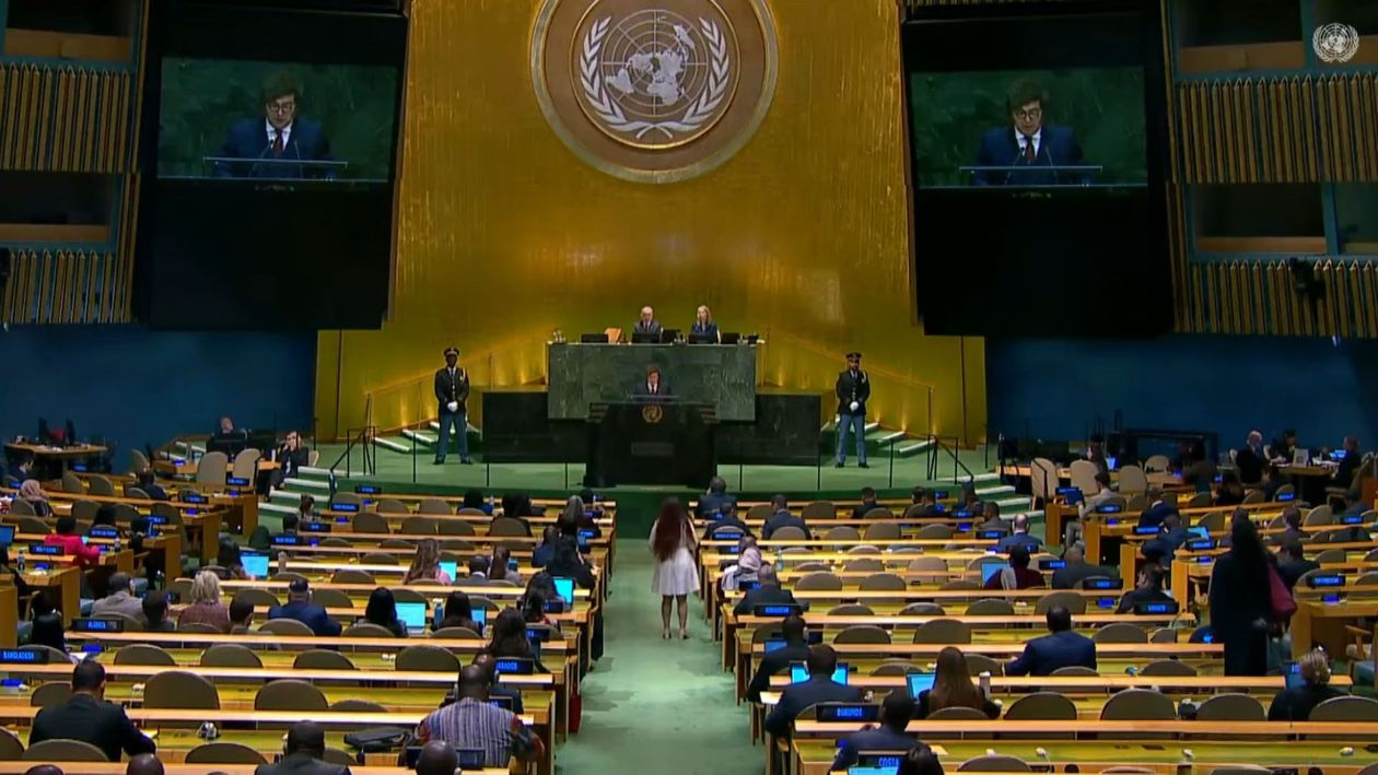 Javier Milei multiplicó por 22 la cantidad de palabras sobre Malvinas en la ONU: de 30 en 2024 a 655 este año