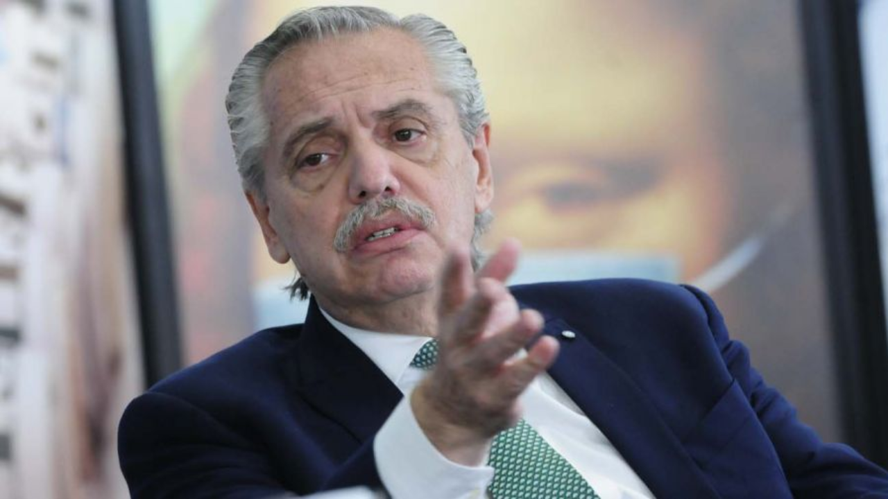 El expresidente Alberto Fernández.