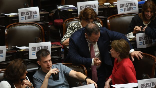 Juan Marino, diputado de Unión por la Patria, el bloque del peronismo.&nbsp;