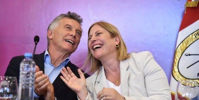 Mauricio Macri y Gisela Scaglia.&nbsp;