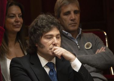 Javier Milei en el Congreso.&nbsp;