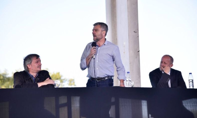 Juan Zabaleta y Máximo Kirchner  - Juan Zabaleta y Máximo Kirchner Juan Zabaleta