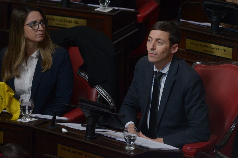 Flavia Delmonte y Ariel Martínez Bordaisco.