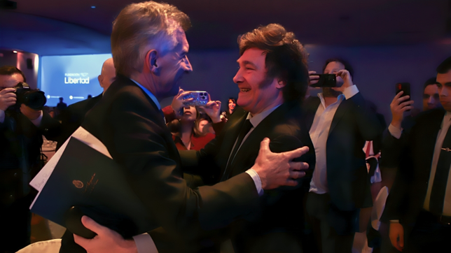 Mauricio Macri y Javier Milei
