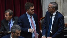 Nicolás Massot y Miguel Ángel Pichetto. Nicolás Massot y Miguel Ángel Pichetto.