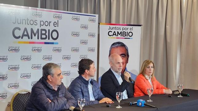 tucuman: sanchez y alfaro se subieron a la visita de larreta para remontar la campana