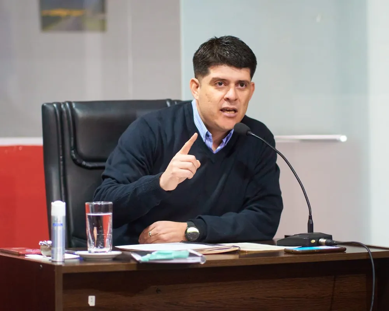 El concejal Gerónimo Cabrera, uno de los que suena como candidato en Valle Viejo.