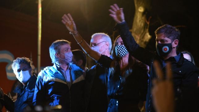 pba: confianza del gobierno y festejos en la casa de axel