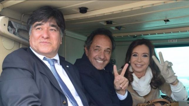 cristina, a fondo con scioli: ?va a ser presidente y va a continuar con esta gran obra