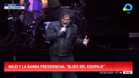 La TV Pública pasa en directo el recital de Javier Milei en el Movistar Arena