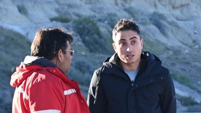 Enzo Fullone, candidato a senador por La Libertad Avanza y jefe del Distrito 20° Río Negro de Vialidad Nacional. 