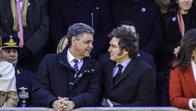 Jorge Macri y Javier Milei