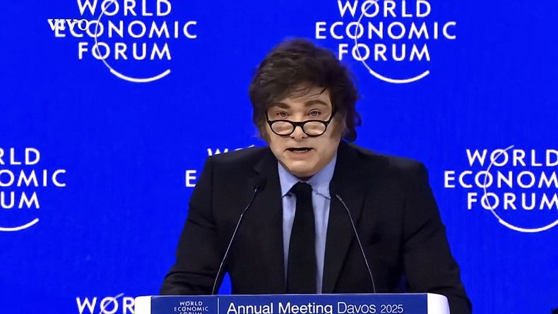 Javier Milei buscará convencer en Davos para que Argentina vuelva a los mercados de deuda.&nbsp;