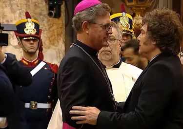 El saludo de Jorge García Cuerva al presidente Javier Milei