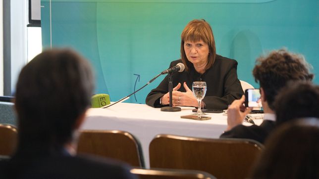 Patricia Bullrich en el Coloquio de Idea