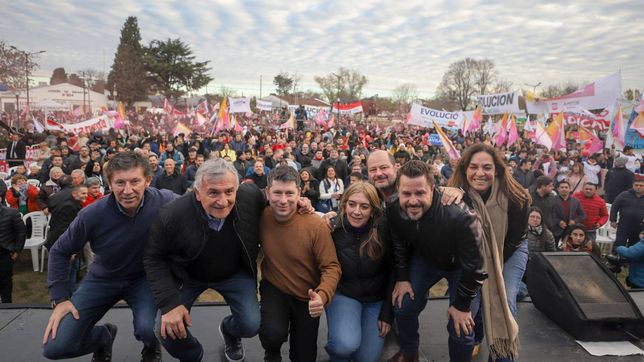 Gerardo Morales, en Esteban Echeverría.&nbsp;