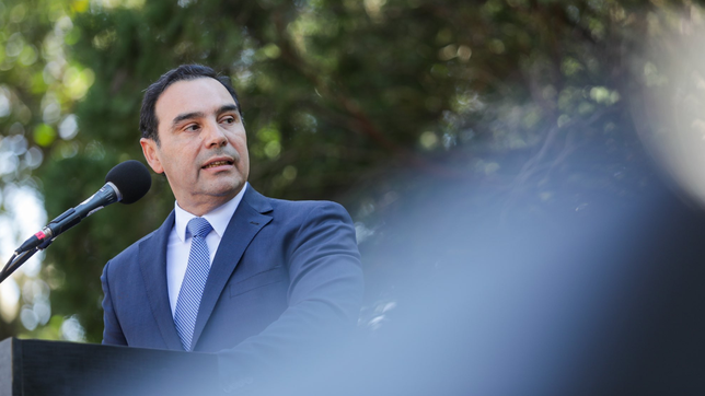 El gobernador de Corrientes, Gustavo Valdés. 