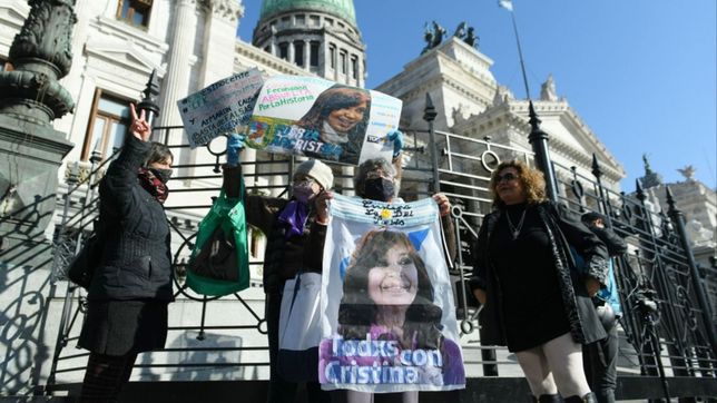 todos con cristina: para el oficialismo, el discurso fue contundente