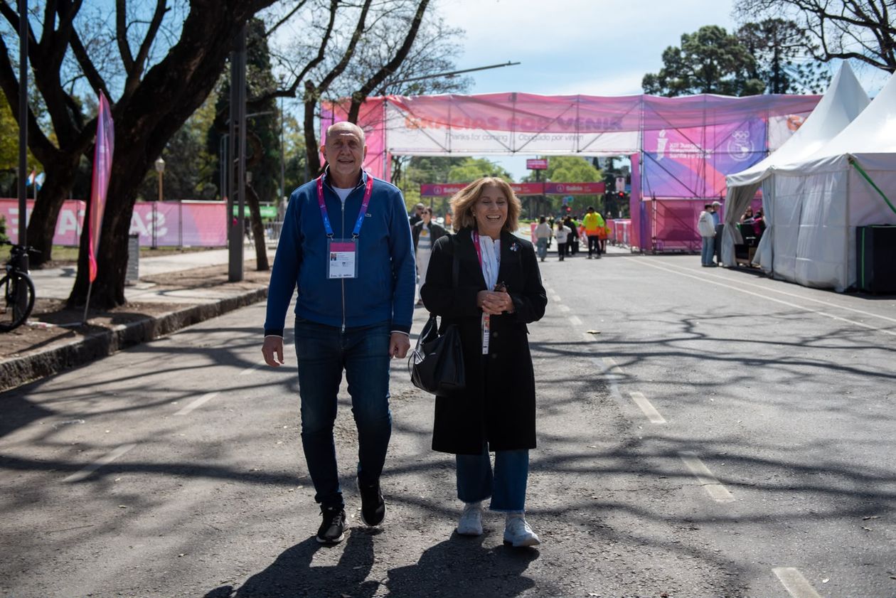 Perotti junto a Sonia Martorano.