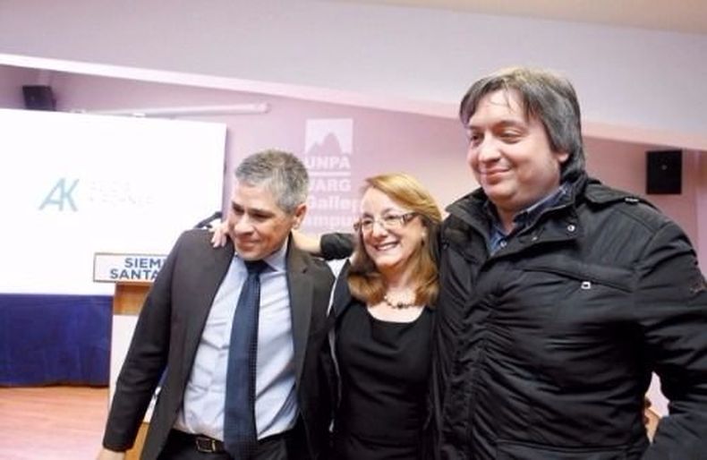 Máximo Kirchner Alicia KIrchner Santa Cruz