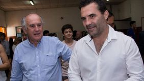 Oscar Parrilli y Darío Martínez, los señalados por los reiterados fracasos del peronismo en Neuquén. 