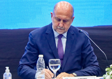 El gobernador de Santa Fe Omar Perotti.&nbsp;