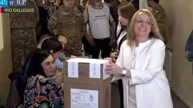 alicia kirchner convoco a los santacrucenos a acudir a las urnas