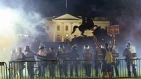 Arde Estados Unidos y Trump apuesta a un discurso beligerante para su reelección
