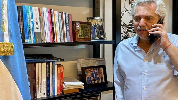 Fernández, recluido en Olivos por ser contacto estrecho de un positivo covid