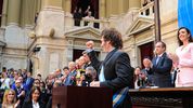 Javier Milei, en el Congreso.