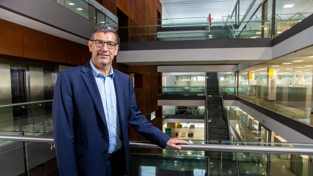 Raul Paolasso presidente del Banco de Córdoba y representante de Martín Llaryora en Abappra
